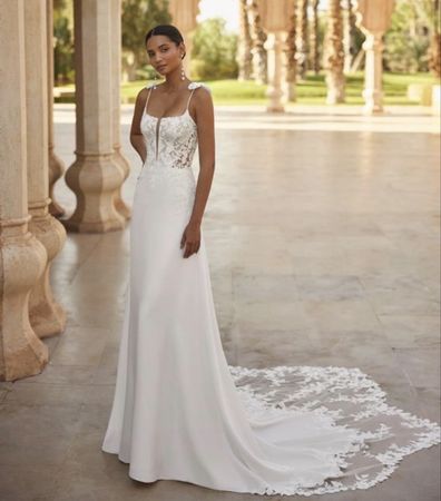 Brautkleid von Rosa Clara - ungetragen, Grösse 34