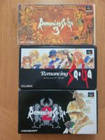 Romancing Saga 1 + 2 + 3 SNES Super Famicom Japan OVP