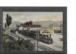 SG St.Margrethen 1909 Bahnhof mit Dampflok