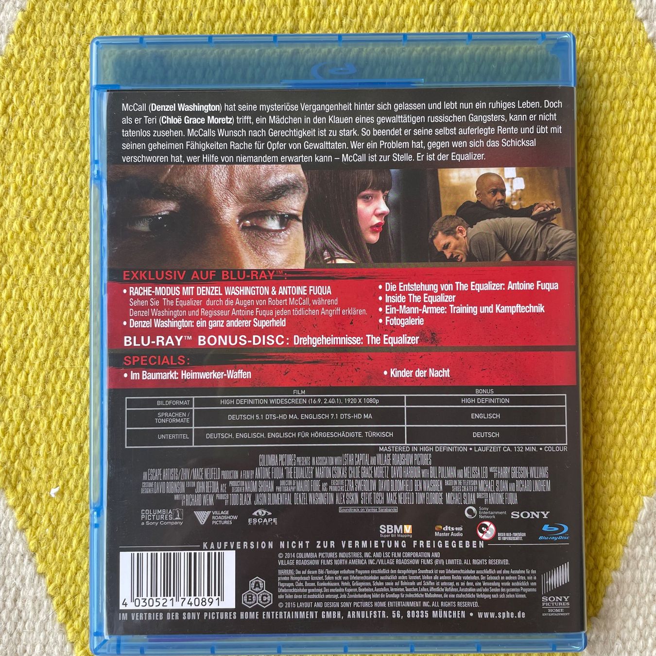 Alle DVDs: THE EQUALIZER-BLU RAY THE EQUALIZER 1 – Gebraucht aus Rorschacherberg von CD-Roli 1