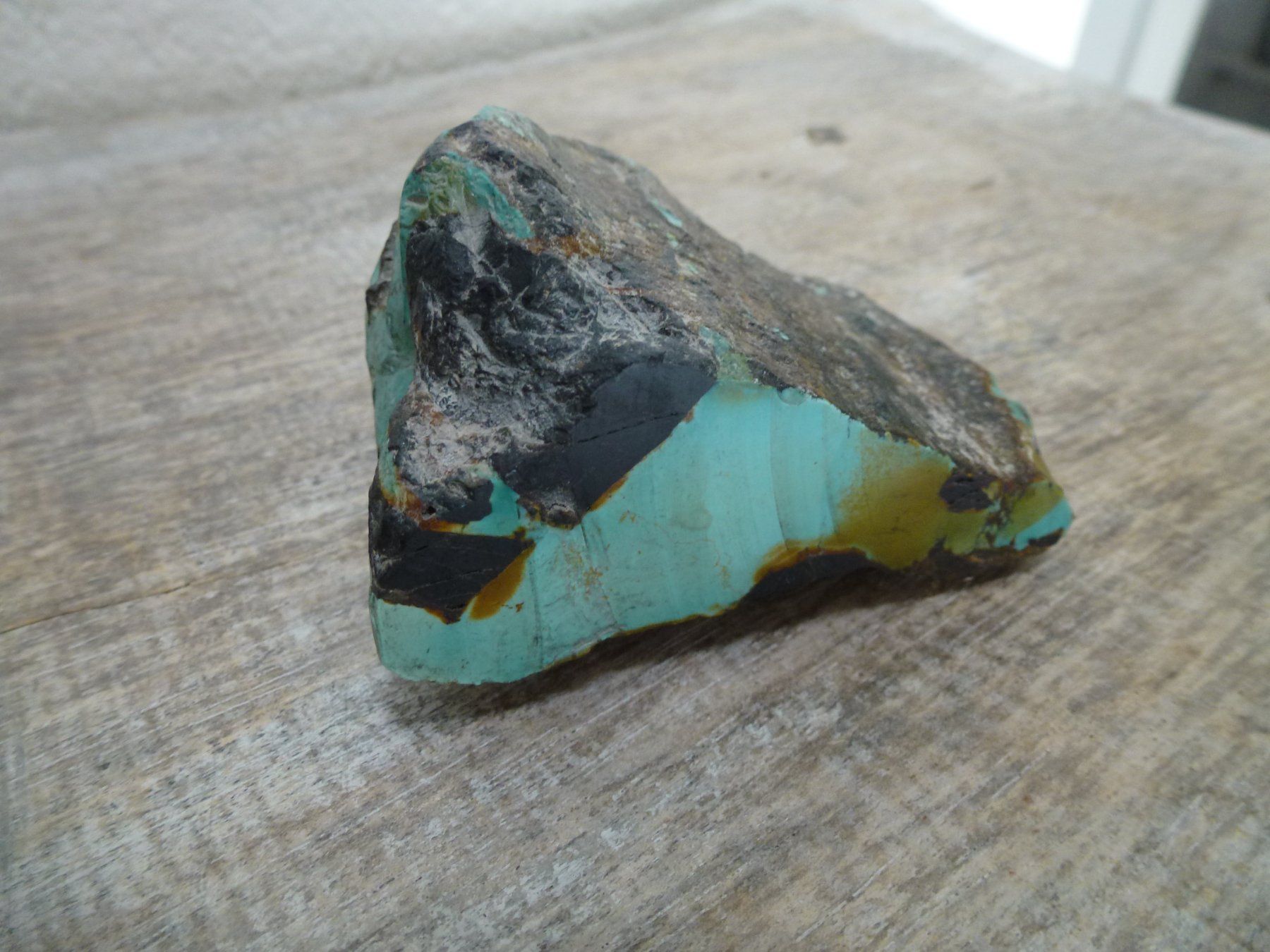 Mineralien & Heilsteine: Nevada Türkis mit Matrix – Gebraucht aus Esslingen von FetteSchnecke 5