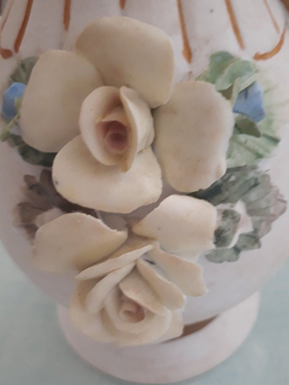 Vasi & Recipienti: Vase mit Blumendekor – Usato da Zürich venduto da wildflower26 4