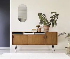 Vintage Sideboard / Anrichte aus Holz mit viel Stauraum