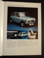 Prospekt Britsh Leyland Austin Mini Rover Jaguar Daimler