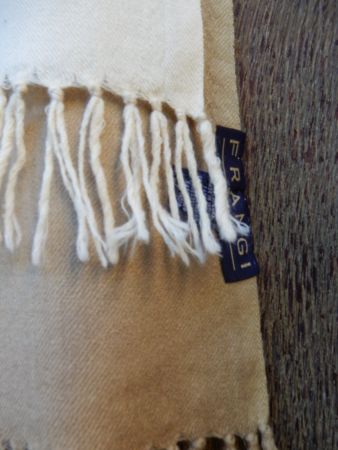 Schal    100 % WOLLE   *  FRANGI  * The Rack    FRANCE + neu