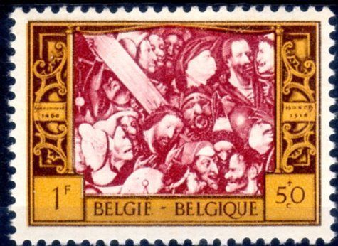 Tutti i francobolli: BELGIEN 1958 GEMÄLDE BOSCH JHERONYMUS **POSTFRISCH** - 0294 – Nuovo (secondo la descrizione) da Losone venduto da EM2019