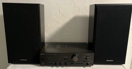 Technics intergrierter Stereoverstärker mit 2 Hi-Fi Boxen