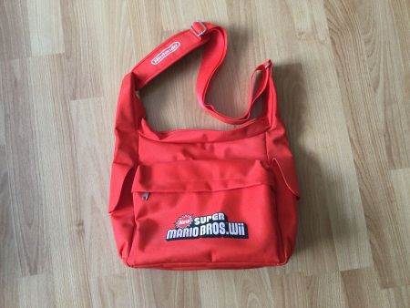 New Super Mario Bros Sac - Signé par Charles Martinet