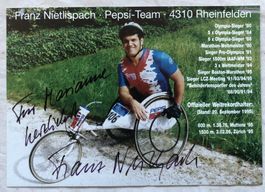 Orig. Autogramm - FRANZ NIETLISPACH