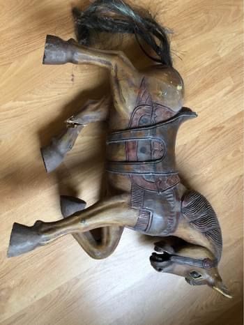 Figuren: Antikes Karusellpferd – Gebraucht aus Bauma von Urklang 1