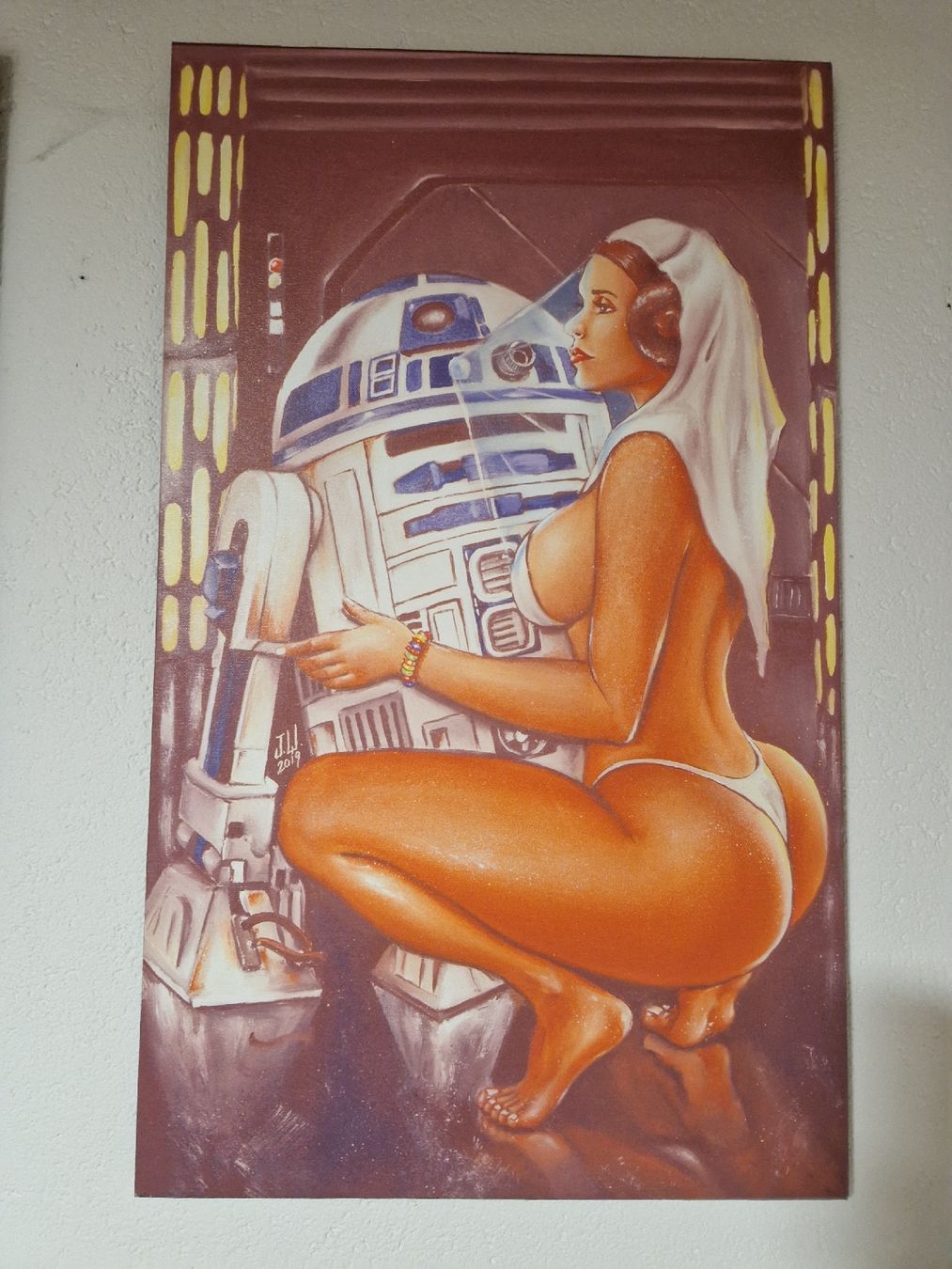 Gemälde: Star Wars Art (Canvas) – Gebraucht aus Osogna von pas_z7z7 2