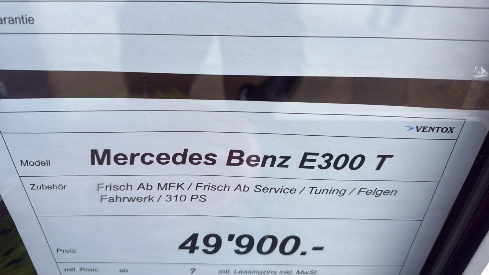 Mercedes-Benz Automobili: Mercedes Benz E300 T – Usato da Birsfelden venduto da jgd_7pq6 2