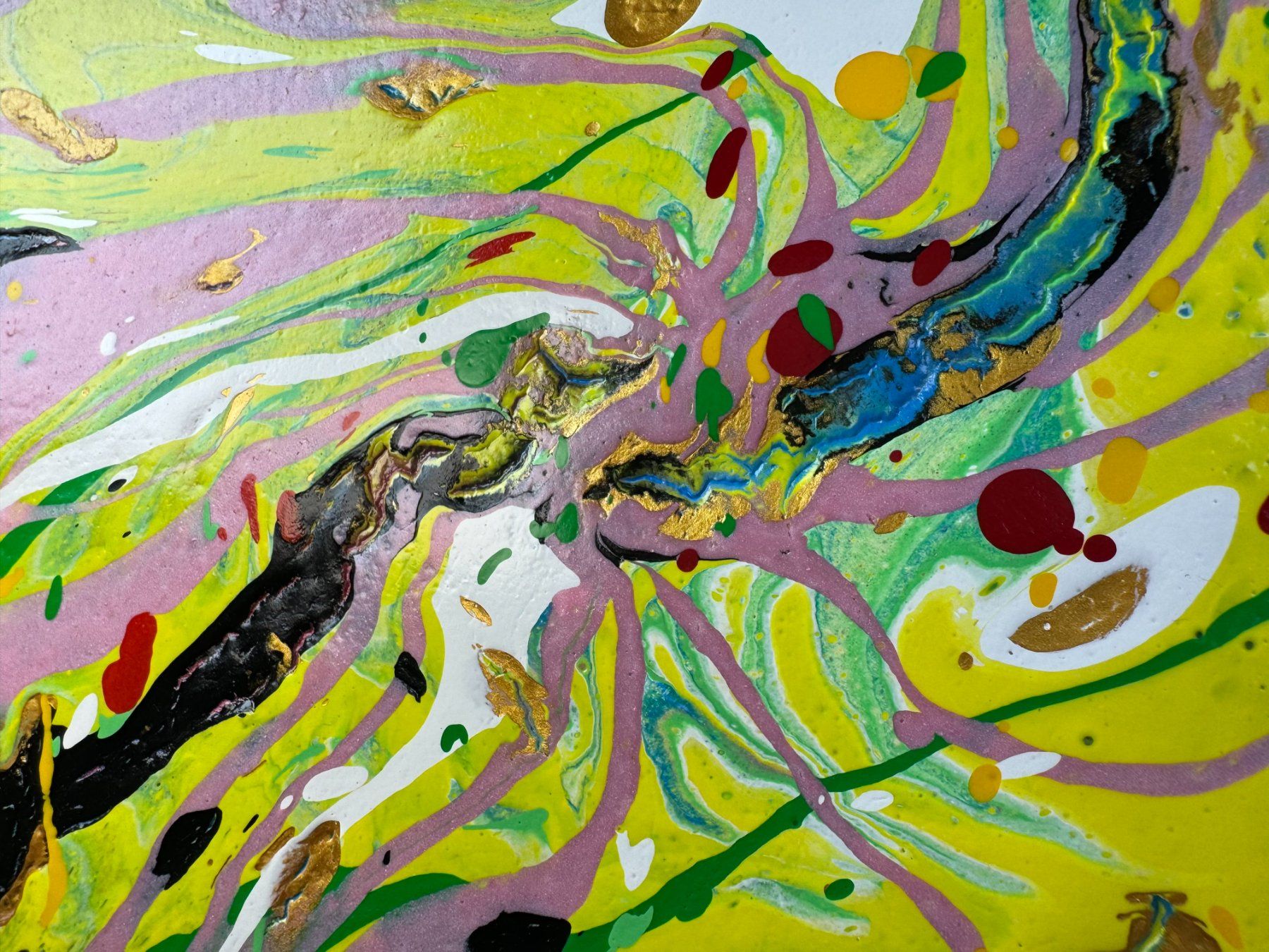Dipinti: Acryl-Flüssigmalerei, rechteckig – Usato da Schlieren venduto da MayaSheng1983 1