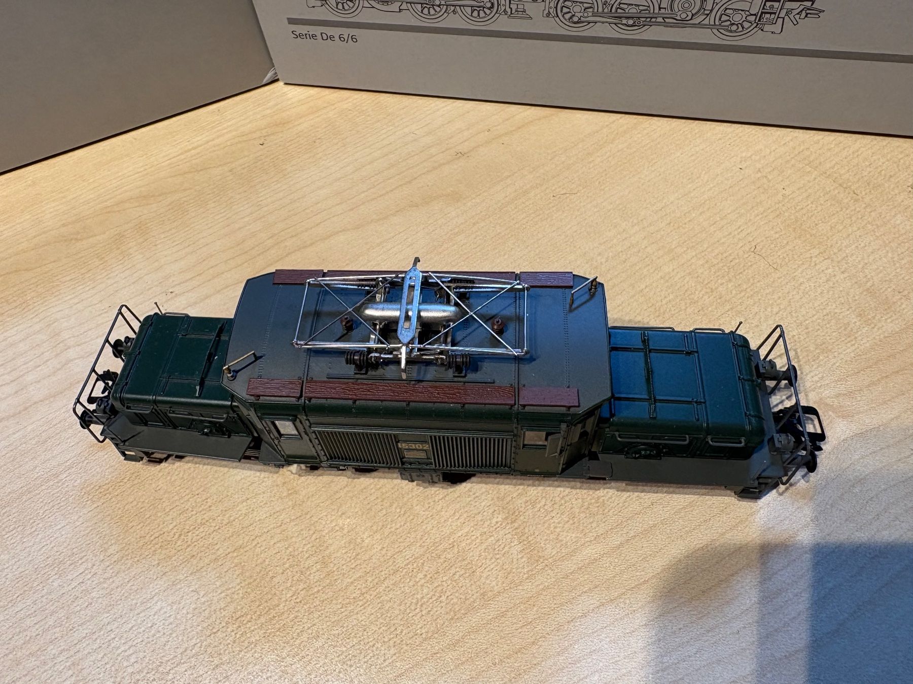 Märklin Modellini di ferrovie: Maerklin 37522  De6/6 – Nuovo e nell'imballaggio originale da Corcelles Payerne venduto da Pierre66 1
