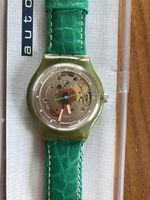 Swatch Blue Matic San 100 Armbanduhr/ Uhr Swatch Automatic