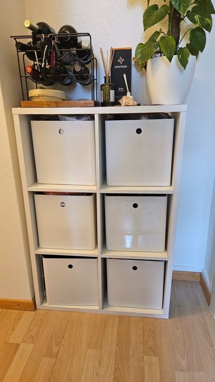 Ikea Regal mit Aufbewahrungsboxen Kaufen auf Ricardo