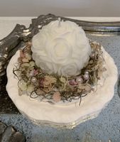 Rosenkerze, Tischdekoration/Arrangement