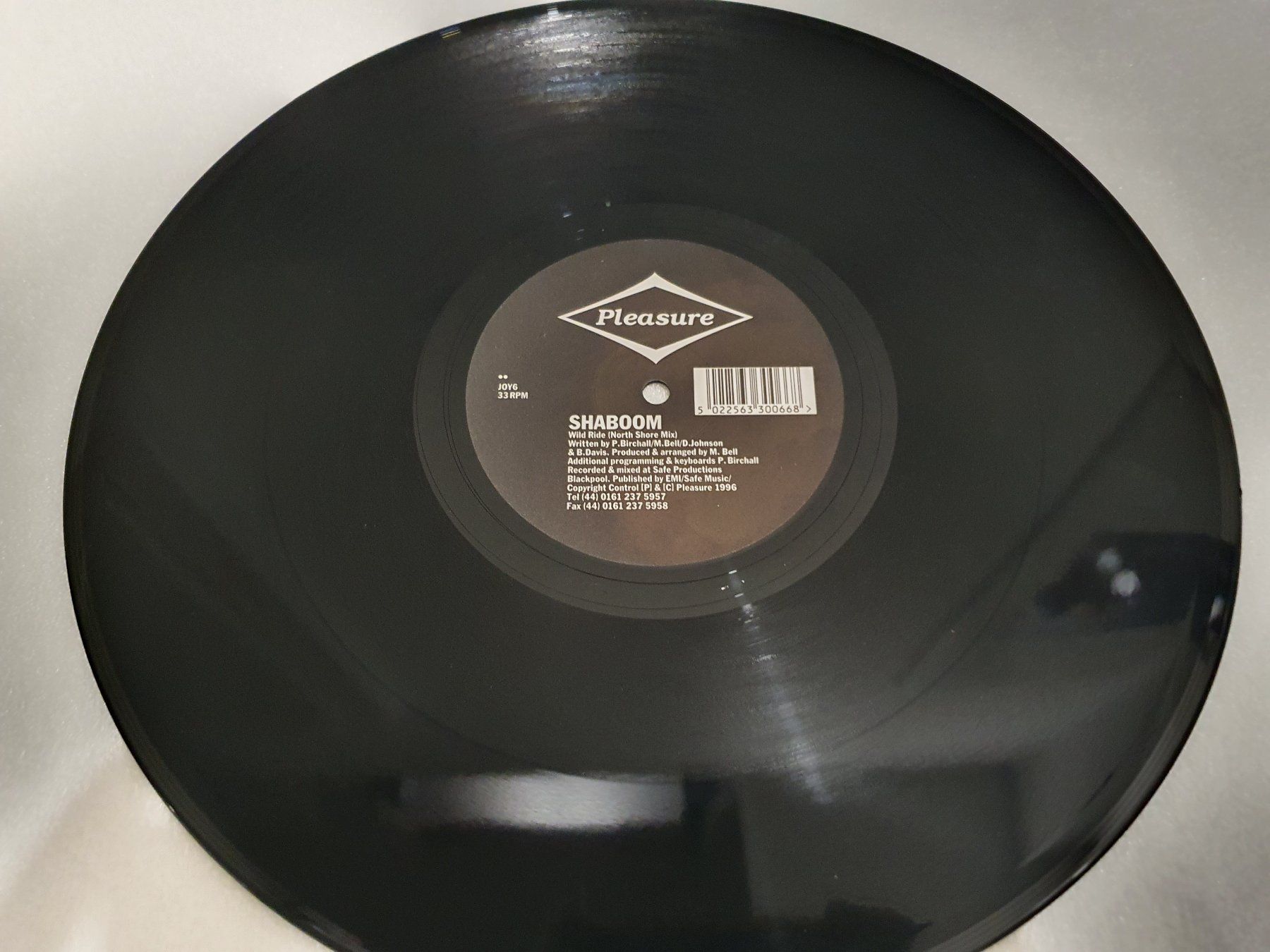 Schallplatten: Shaboom – Wild Ride (House) – Gebraucht aus Uster von Vinyl-Leidenschaft 3