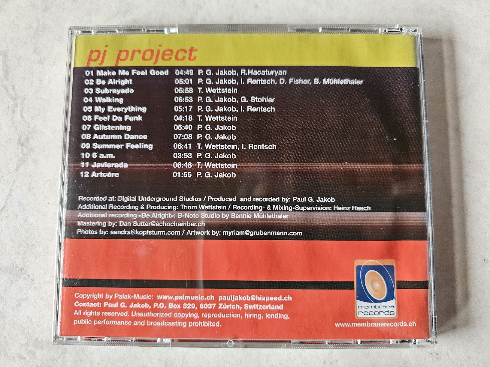 CDs: Pj Project  -  Subrayado – Gebraucht aus Schneisingen von backstore24 1