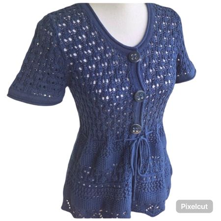 Herzige Bolero/Strickjacke für den Sommer- Grösse 38