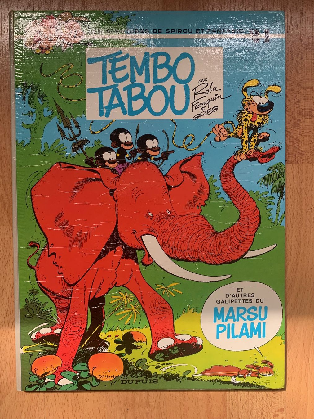 Comics: SPIROU ET FANTASIO - TEMBO TABOU - 2e édition 1975 – Gebraucht aus Vandoeuvres von ngc_9qj2