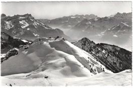 Leysin - Berneuse mit Skilift