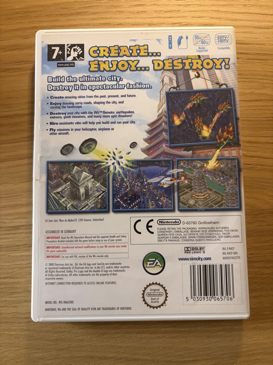 Nintendo Giochi: SimCity Creator - Nintendo Wii – Usato da Pully venduto da FunkyGames 1