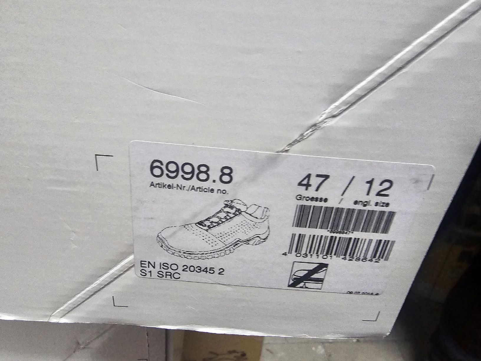 Uvex Scarpe da uomo: UVEX NR.47 – Nuovo e nell'imballaggio originale da Zunzgen venduto da Fleksi 3