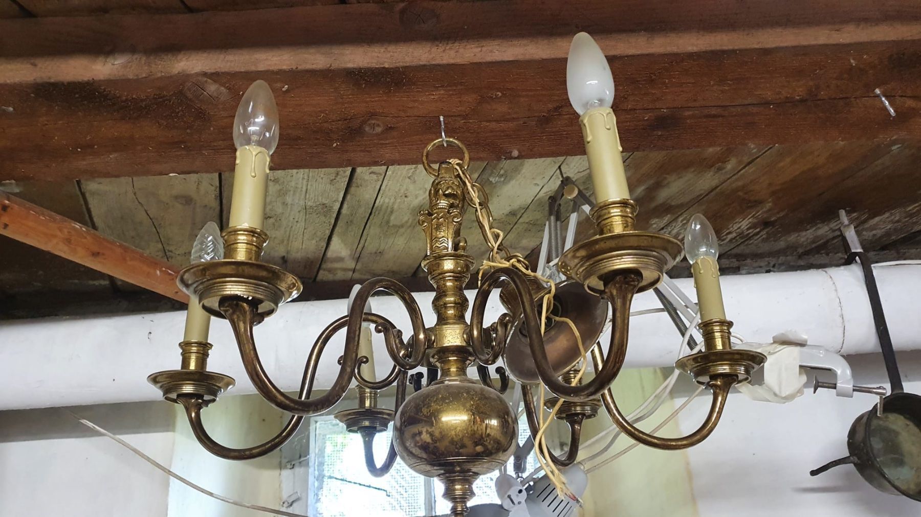 Lampadari & plafoniere: Leuchter massiv Messing – Usato da Flawil venduto da Naphtali