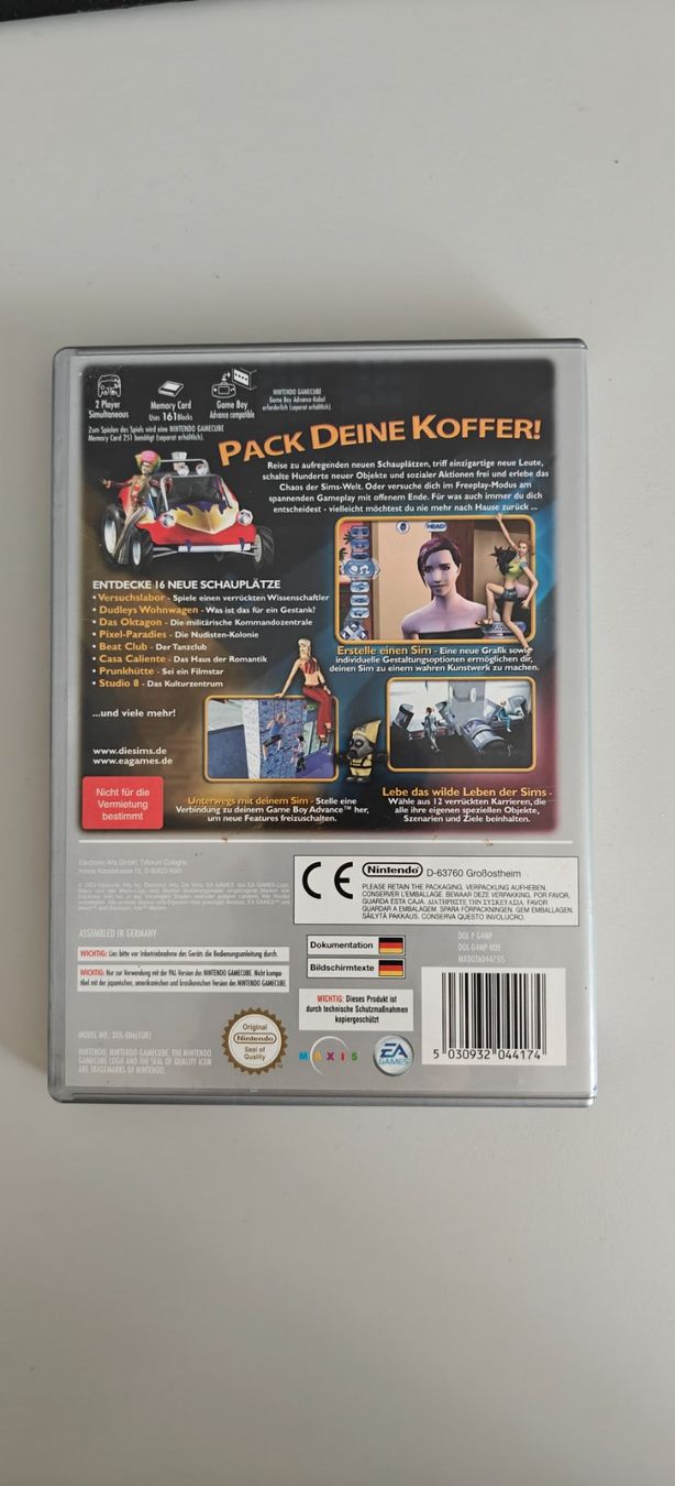 Nintendo Giochi: Die Sims Brechen aus Nintendo GameCube Spiel – Usato da Kleinandelfingen venduto da RetroDomi 2