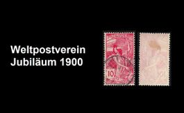 Weltpostverein Jubiläum 1900