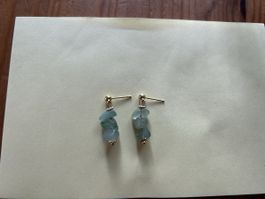 Boucles d'oreilles en pierres naturelles neuves