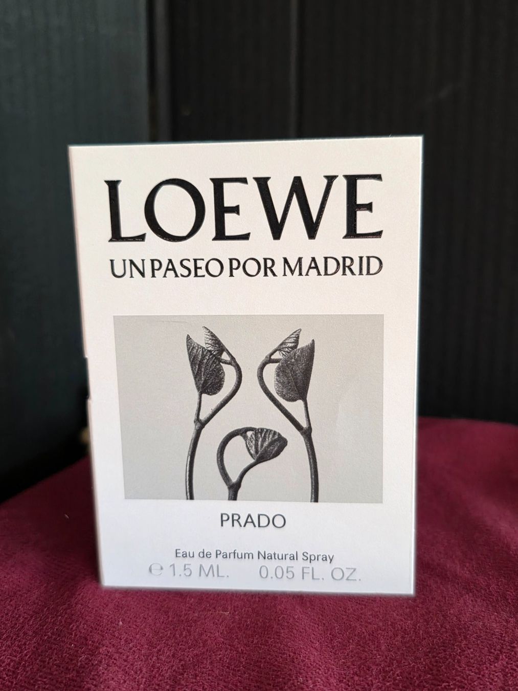 Loewe Profumi & Eau de Toilette: Loewe Prado, 1.5ml Parfum Probe neu! – Nuovo e nell'imballaggio originale da Winterthur venduto da Bratwurstbrater