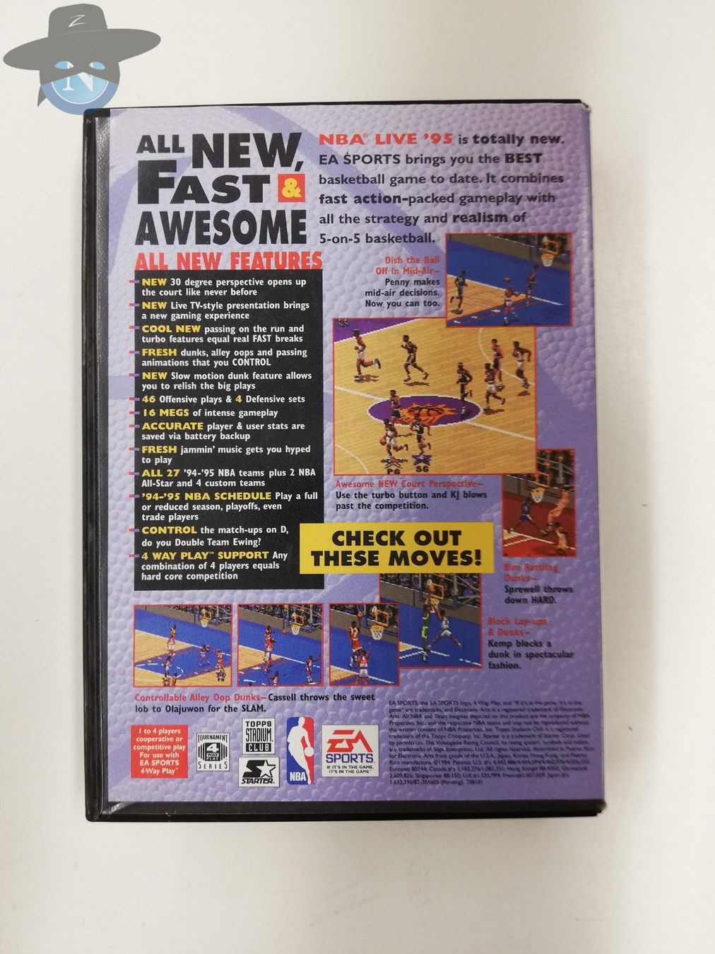 Sega Giochi: NBA Live 95 / Sega Mega Drive / MD – Usato da St. Gallen venduto da zorro_dc 1