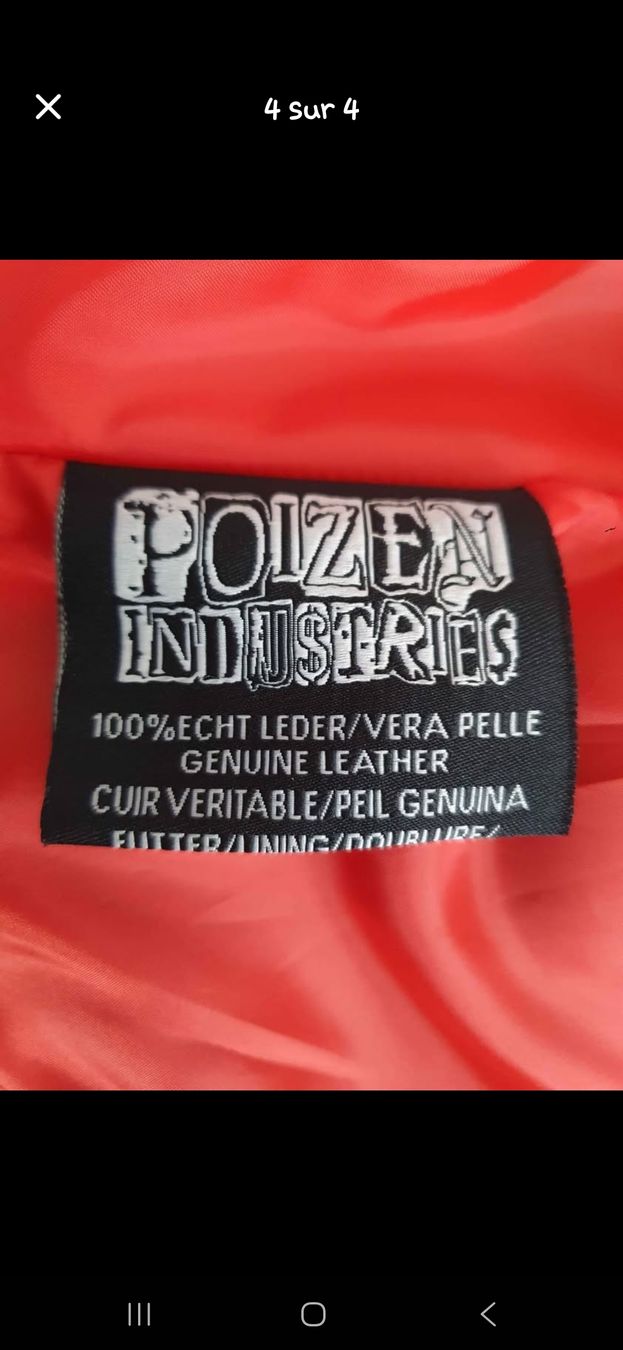 Giacche: Veste, blouson en véritable cuire  XL – Nuovo (secondo la descrizione) da Fully venduto da Lacrymosa 3