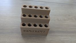 Stiftehalter - HOLZKOPF - ideal für Legami Stifte