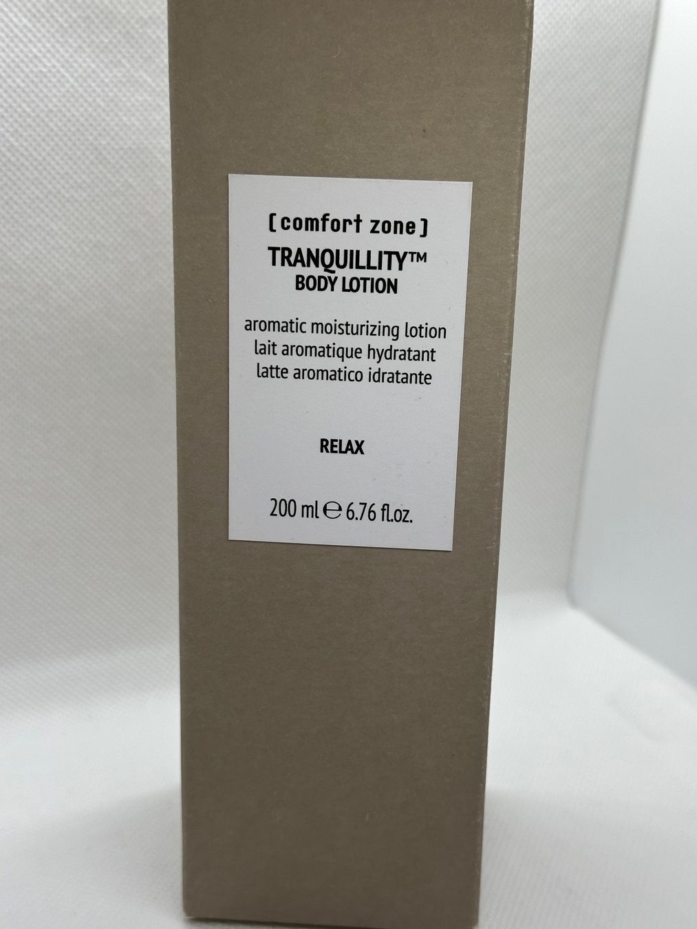 Cura del viso: Tranquillity  comfort zone body lotion 200 ml – Nuovo e nell'imballaggio originale da Pully venduto da Natala