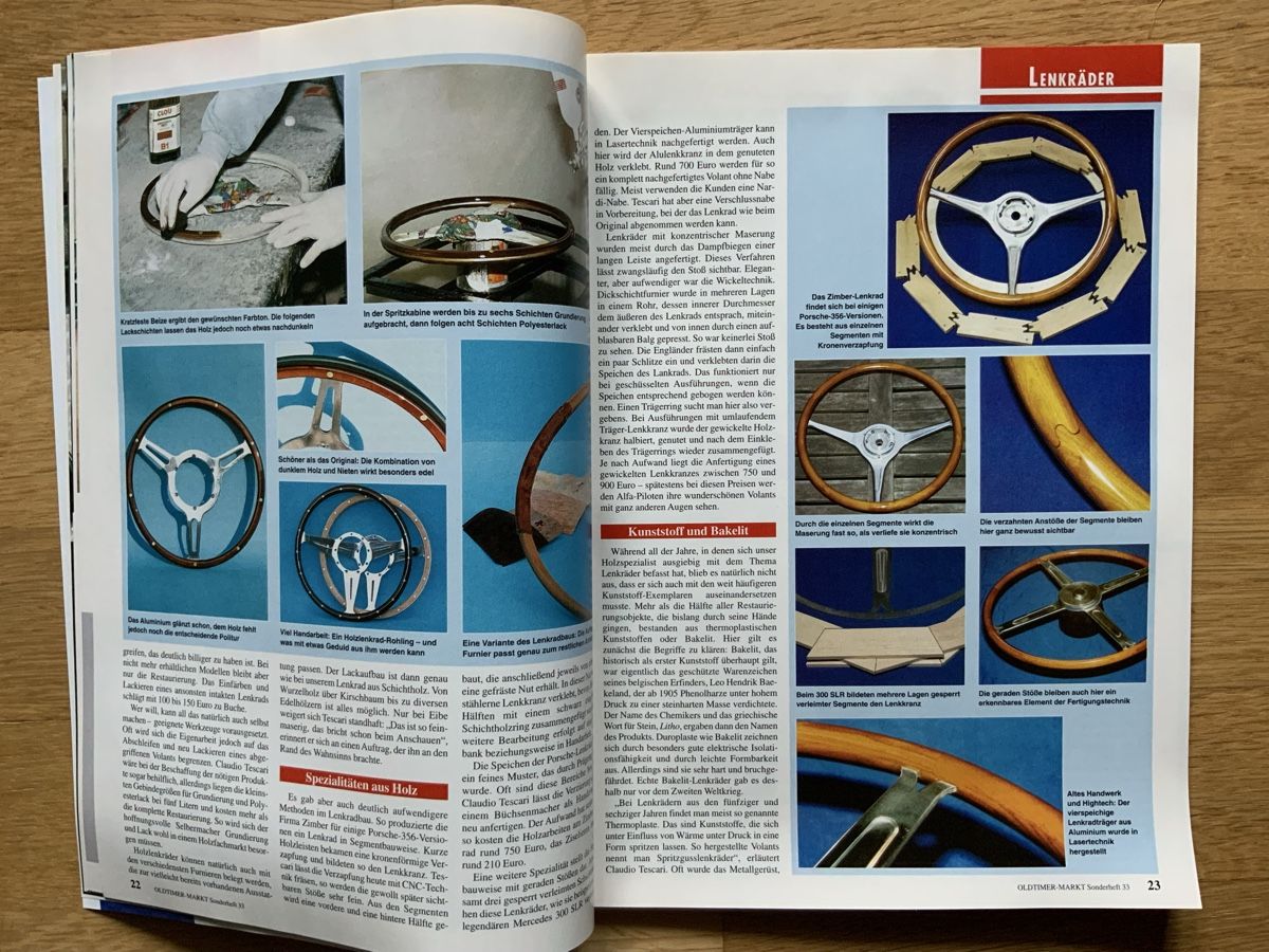 Automobili: Oldtimer Markt Sonderheft Instrumente / Radio / Sitze – Nuovo (secondo la descrizione) da Frauenfeld venduto da CSM71 4