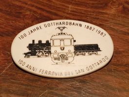 Anstecker 100 Jahre Gotthardbahn 1882-1982 SBB CFF FFS
