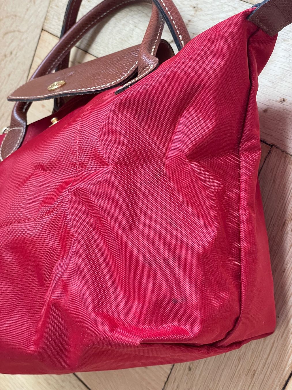 Longchamp Borse da donna: Longchamp Le Pliage Handtasche Rot – Usato da Selzach venduto da _cti 3