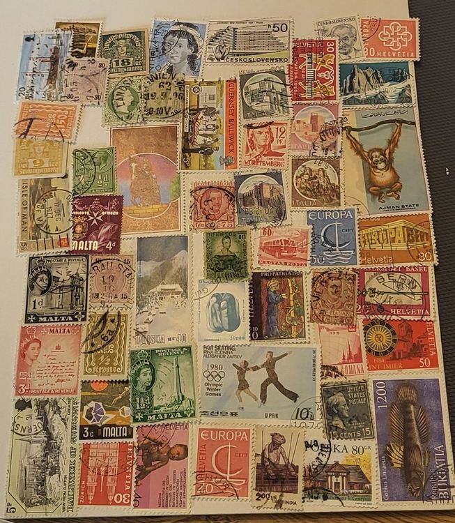 Prophila Collection Briefmarken-Set 'Saarland' | 50 Verschiedene, Ungebrauchte Marken | Für Sammler & Einsteiger