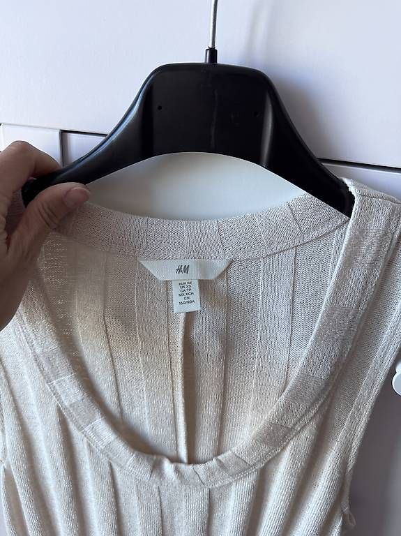 Vestiti: H&M Strickkleid creme/beige Gr. XS – Usato da Zürich venduto da mar_lwx5 2