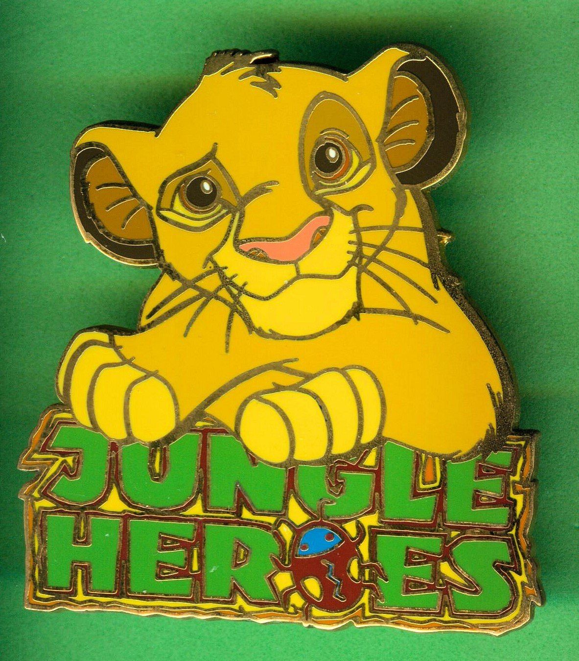 Disney Placchette & Badge: Disney   Lion King  SIMBA – Usato da Winterthur venduto da Sammleroase