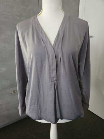 Damen Bluse B.C. Collections grau Grösse 40 Neuwertig 