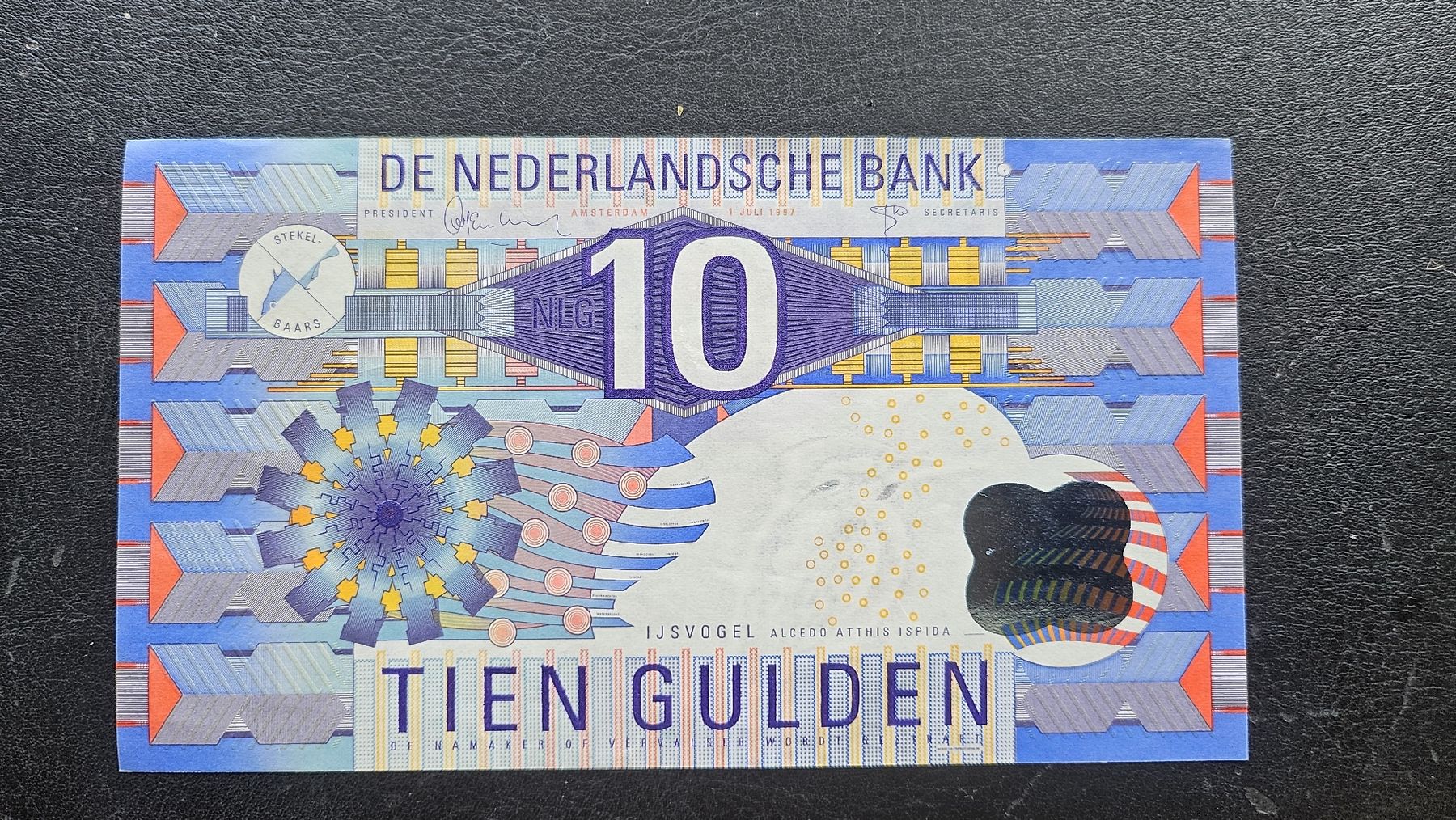 Banconote: Spektakuläre 10 Gulden Banknote NL 1997 – Nuovo (secondo la descrizione) da Goldiwil (Thun) venduto da rkweiss 1
