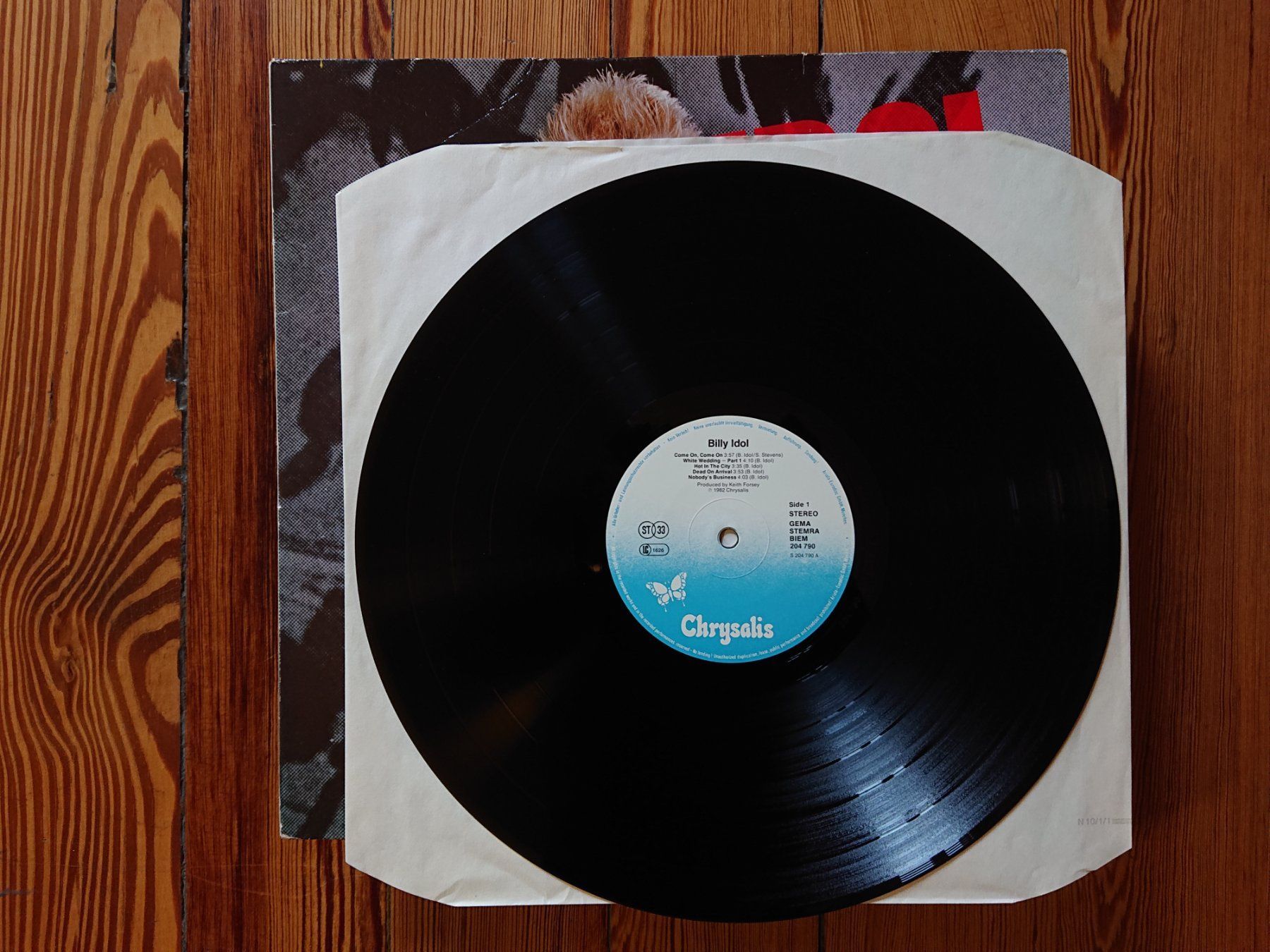 Schallplatten: BILLY IDOL - Billy Idol (LP, 1982) – Gebraucht aus Genève von othhei 3