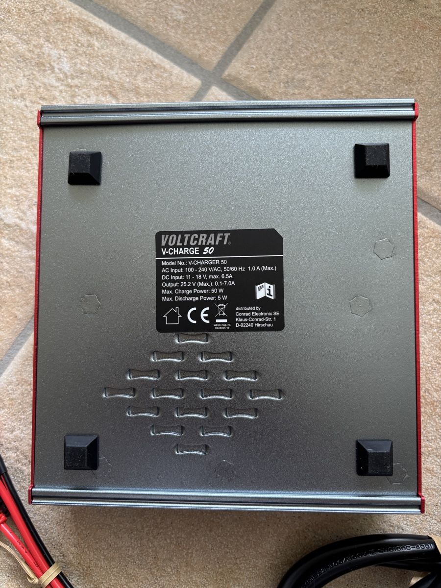 Voltcraft Caricatori & Batterie: Voltcraft V-Charge 50 Multifunktionsladegerät – Nuovo (secondo la descrizione) da Jona venduto da WaJaggi 4
