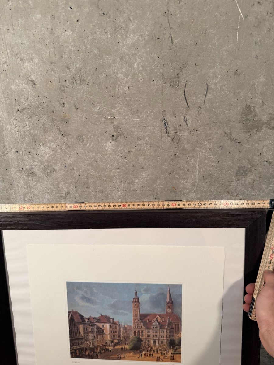 Dipinti: Hans Perner Print - Charming City Scene, Signed – Usato da Lausanne venduto da vas_cdb2 8