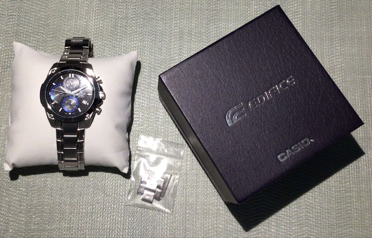 Casio Montres: Casio Edifice Chronograph Herrenuhr mit Box – D'occasion à Oberwil BL par Brichri3001 1