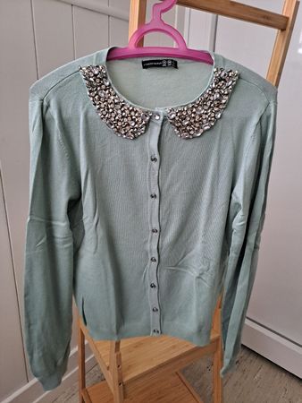 Strickjacke Atmosphere Grösse 38 mintgrün 